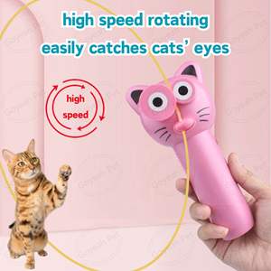 Giocattolo interattivo a rullino automatico per gatti ad alta velocità per lanciacorde per gatti giocattolo alimentato da batterie AA - Product Image 4