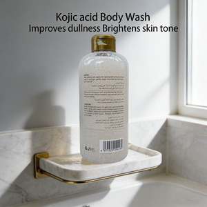 Gel de Ducha Exfoliante en Oferta, con Ácido Kójico y Vitamina E, Aclarante, Hidratante, Perfumado, Limpieza Profunda, Ilumina la Piel, OEM - Product Image 6