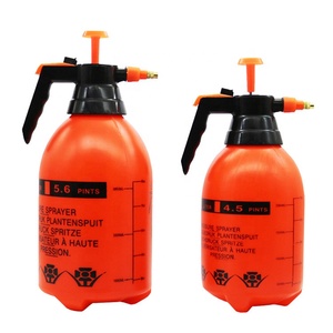 Spray plástico de pressão de ar, 2l 3l pulverizador de pressão de ar manual bico pulverizador garrafa