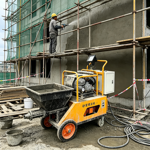 เครื่องพ่นวัสดุความหนืดสูง เหมาะสำหรับงานฉาบยิปซัมและ<span class=keywords><strong>ปูน</strong></span>ซีเมนต์ - Product Image 3
