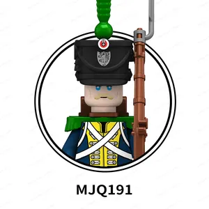 MJQ190-193 Militär Französisch Sappers Hessisch Leicht portugiesisch K.G.L. Line Infantry Minifigs Baustein Ziegel Kinderspiel zeug