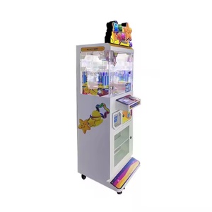Máquina de grúa de garras comercial con luces LED que funciona con monedas, de alta rentabilidad, precio económico para parques de atracciones y carnavales - Product Image 1