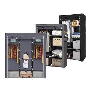 Adjustable Storage holders and racks box organizer rack with shoe storage wardrobe