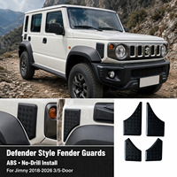 Kit de garnitures de protection d'angle pour élargisseurs d'ailes Suzuki Jimny Offroad MKD JB64 JB74 JC74 Accessoires extérieurs