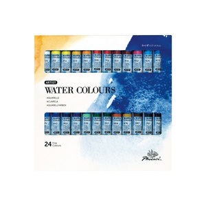 Pigmentos Japoneses Portátiles Phoenix de 24 Colores y 8 ml, Pintura de Acuarela Super Vision de Amplio Uso - Product Image 1