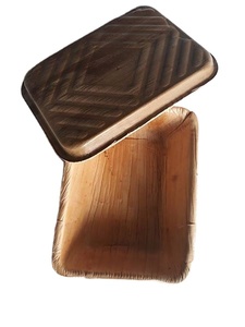 ชุดจานและจานใบปาล์มอาเคาออร์แกนิกธรรมชาติ100% รูปแบบต้นเหล็กสลักที่ย่อยสลายได้ตามธรรมชาติและเป็นมิตรกับสิ่งแวดล้อมสำหรับงานปาร์ตี้ - Product Image 2