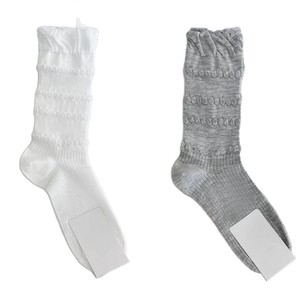 Lounge <b>Socks</b> Women <b>Black</b> Solid Color Breathable Sweat Absorbing Polyester Fiber Youth 18-40 Years Old - Product Image 4