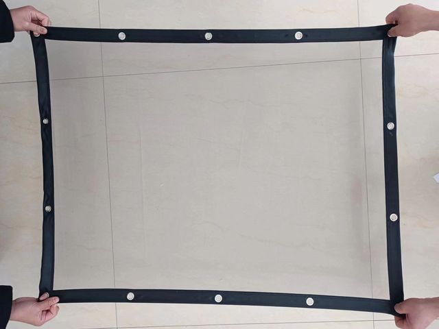 Transparent Holographic Mesh 3D Hologram Hologram Gauze 8M Stage Projection Screen Outdoor museum Holographic Projector