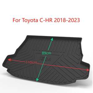 Accesorios Impermeables para Coche, Cubiertas y Tapetes para <span class=keywords><strong>Maletero</strong></span> Trasero Interior para <span class=keywords><strong>Toyota</strong></span> C-HR <span class=keywords><strong>CHR</strong></span> 2018-2023 - Product Image 4