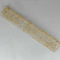 Supports de Mahjong en Acrylique Scintillant de Luxe avec Bord Festonné, Poussoirs de Tuiles de Mahjong pour Jeu de Mahjong Américain