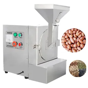Bahan berminyak mesin penghancur Almond Stainless Steel/penghancur wijen/kacang