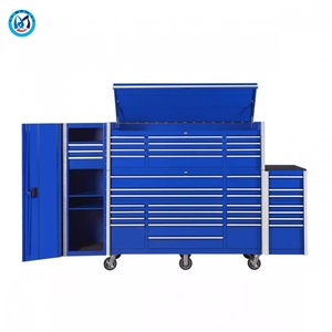 280*63*176cm Combination <b>Tool</b> Cabinet OEM Blue - Product Image 2