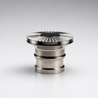 Magnetischer Parfümflaschendeckel aus Zinklegierung FEA15 mit Tier- und Blumenmotiven, individuell gravierbar, für Parfümflaschen, mit Logo