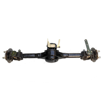 Mini atv niveleuse arrière essieu intermédiaire et différentiel arbre transversal mécanisme pièces assemblage pour tricycle e-bike