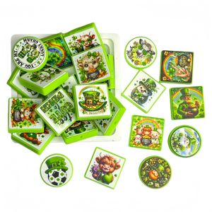 Cuentas Impresas de San Parnassus, Cuentas Decorativas para Manualidades, Cuentas para Bolígrafos, Decoración de Joyería, Llaveros - Product Image 3