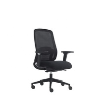 Chaise de bureau en maille design ergonomique à dossier moyen Chaise de travail pour le personnel
