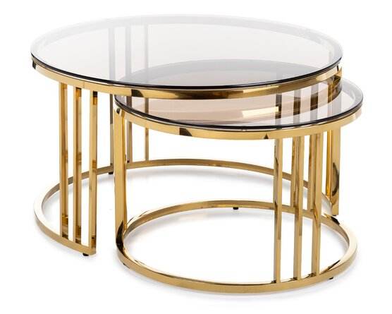 gold coffee tables