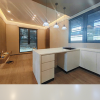 Maisons de vacances transfrontalières en acier léger, capsules spatiales modulaires, maisons d'hôtes préfabriquées, logements modulaires, maisons pour grands-parents