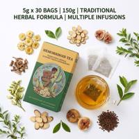 Thé en gros pour hémorroïdes, 30 sachets, 150g, à base de plantes traditionnelles, soulagement des douleurs, des saignements et des gonflements, confort anal, soutien, OEM Afrique