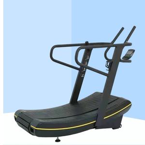 Kommerzielles Laufband ohne angetriebene gebogene Oberfläche Laufband Unplugged Schwerkraft freier drahtloser Herzfrequenz test Mechanisches Fahren - Product Image 3