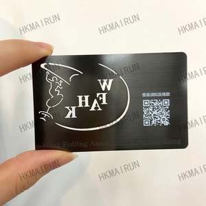 Carte de visite en métal vierge avec logo personnalisé, vente chaude - Product Image 4