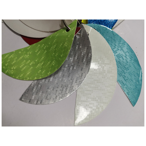Cuir <span class=keywords><strong>synthétique</strong></span> PVC brillant effet miroir 3,0 mm pour ballon de football, volley-ball et autres sports - Product Image 1