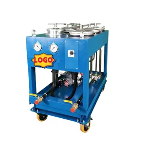 Purificador de aceite hidráulico 100L/min filtro de aceite hidráulico móvil