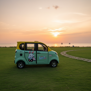 Carro Elétrico de 4 Rodas de Alta Qualidade para Exportação, 1000W 72V100Ah, Veículo Elétrico Mini de Nova Energia com 4 Portas para Idosos, Velocidade Máxima de 60km/h - Product Image 1