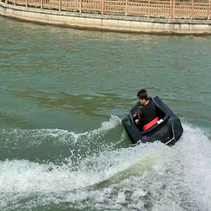 ダブルシートモーターボート電動ウォータージェットボートファッショナブルなジェットスキー電動ゴーカート波サーフィンEボートウォータースポーツ用 - Product Image 6