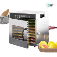 Kleine Vacuüm 8 Lagen Fruit Droogmachine Industriële Commerciële Fruit Groenten Dehydrator-Voedsel Dehydrator