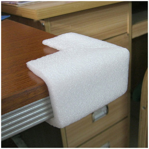 U Shaped Pearl Cotton <b>Corner</b> <b>Protectors</b> White Edge Protection For Furniture And Photo Frames Right Angle Packaging Material - Product Image 5