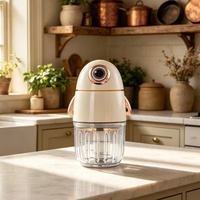 Babyvoedselprocessor 316 roestvrijstalen mes Mini Food Maker Fruitpers Elektrisch Geluidsarm Huishoudelijk koken Draagbare blender