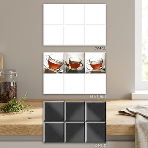Anti Smoke Quality Hotel Restaurant Design Kitchen Digital Ceramic 300x450mm Glazed Waterproof Outdoor Bathroom Wall Tiles - Product Image 1