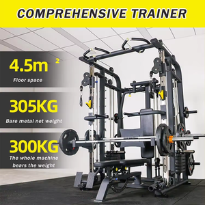 Attrezzatura da <span class=keywords><strong>Palestra</strong></span> Multifunzionale Unisex, Macchina Smith Multistazione, Attrezzatura <span class=keywords><strong>per</strong></span> Allenamento Funzionale Domestico in Offerta - Product Image 3