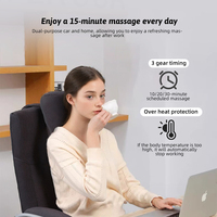 Top produit Portable Shiatsu pétrissage complet du corps Massage chaise Pad cou jambe dos coussin Compression de la chaleur-pour une utilisation à domicile bureau