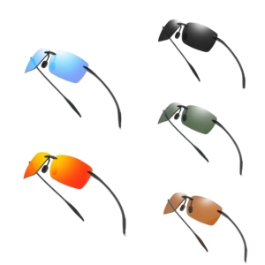 Occhiali da Sole Polarizzati Quadrati TR90 per Uomo e Donna, Stile Europeo e Americano, Comodi Occhiali da Sole All'Ingrosso - Product Image 1