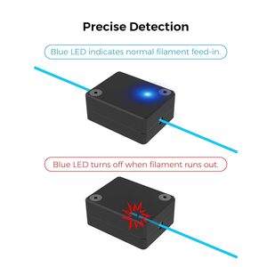 Kit de Sensor de Fin de Filamento Creality para Impresora 3D Ender 3 V3 SE KE, Módulo de Detección Inteligente, Negro - Product Image 3