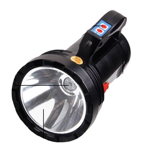 Led <b>Rechargeable</b> Searchlight 20w Portable Handheld <b>Flashlight</b> For Outdoor Use With Li Ion Battery - Product Image 4