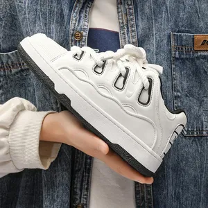 Chaussures de sport décontractées respirantes pour hommes, à semelle épaisse, antidérapantes, confortables, pour la course à pied, la marche, le tennis, pour hommes - Product Image 6