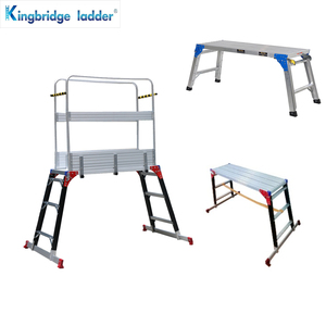<span class=keywords><strong>Platform</strong></span> Kerja Cuci Mobil Tinggi 950mm dengan Tangga Lipat, Pagar Pengaman, dan <span class=keywords><strong>Platform</strong></span> Aluminium FRP Fiberglass - Product Image 1