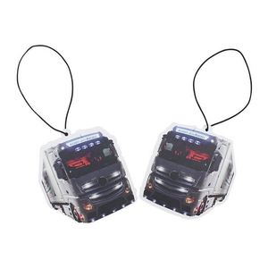 Luxury Mini Custom Car Air Freshener with Silk Screen Printed Pictures Durable Paper Material - Product Image 3