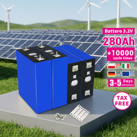 Battero Tech 3.2V 280Ah-340Ah Cellules de batterie lithium-ion prismatiques LiFePO4 8000 cycles certifiées CE/RoHS pour applications électriques
