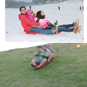 Luge de 1,2 m de long, épaissie, résistante à l'usure, pour adultes, pour la glisse sur l'herbe, le sable et la neige, planche de ski d'extérieur, toboggan universel durable - Product Image 1