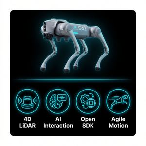Robot Cuadrúpedo Unitree Go2 con Cámara LiDAR 4D, Evitación de Obstáculos, Certificaciones CE, FCC, RoHS, SDK Abierto, ROS2, Proveedor Verificado - Product Image 5