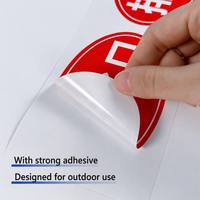 Honli Maßgefertigter Outdoor PVC-Vinyl-Aufkleber Wasserdicht Anti-Verblassung UV-Beständig Hitzebeständig Sonnenfest Selbstklebendes Etikett Gestanzt Langlebig