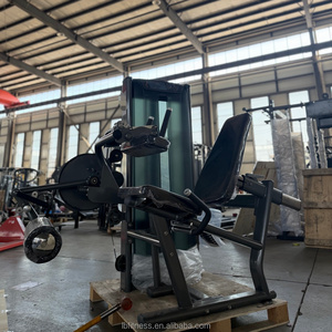Máquina de extensión y curl de piernas sentado con carga de placas <span class=keywords><strong>para</strong></span> entrenamiento muscular de piernas - Product Image 2