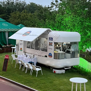 Rimorchio Multifunzionale per Ristorazione Mobile, Telaio in Alluminio, Acciaio Inossidabile, Garanzia di 1 Anno, Resistente alla Ruggine, <span class=keywords><strong>Dimensioni</strong></span> Personalizzabili - Product Image 3