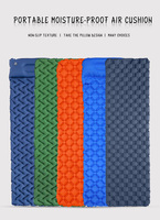 Camping en plein air léger auto-gonflable Portable pliant tapis de couchage matelas pneumatique avec pompe intégrée
