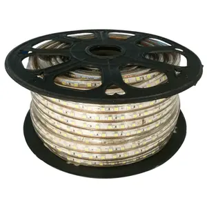 Tira LED blanca de alto voltaje de 50m, 10mm, ideal para iluminación decorativa y sellado en espacios interiores y exteriores. - Product Image 1
