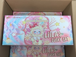 Pendentif original en peluche vinyle Lucky Cat V1 V2 V3 V4 de Liila, boîte aveugle mystère originale, figurines d'action d'<span class=keywords><strong>anime</strong></span>, poupée - Product Image 6